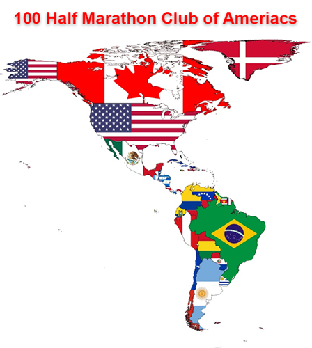 100 Half Marathon Club of the Americas - Half Fanatics